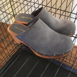 Candies wooden bottom clogs